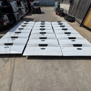 2023-2026 Ford F250 F350 Factory Tailgate Oxford White NO STEP Camera Hole