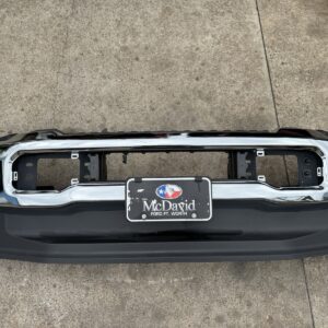 2023-2026 Ford F450 F550 Factory Chrome Front Bumper Carbonized Grey Flare