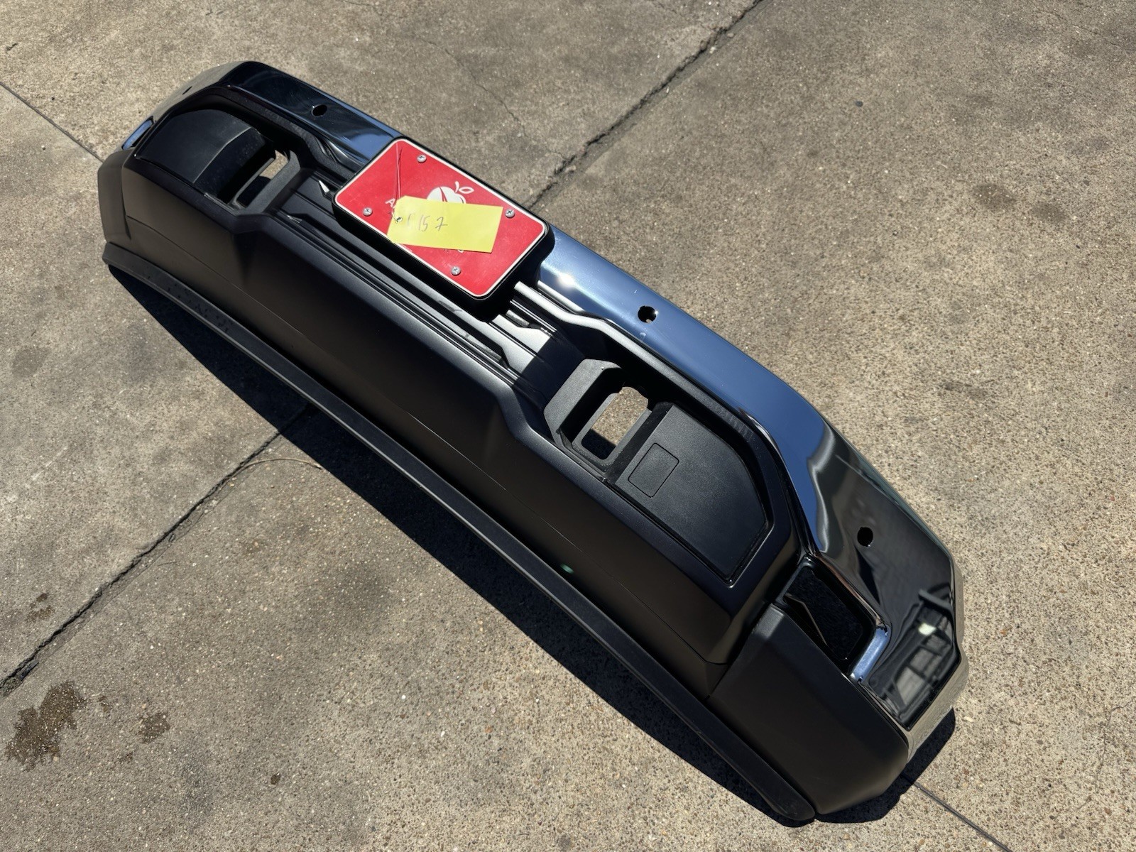 2022-2025 GMC Sierra 1500 Factory Chrome Front Bumper Sensor Hole Fog Light - Image 2