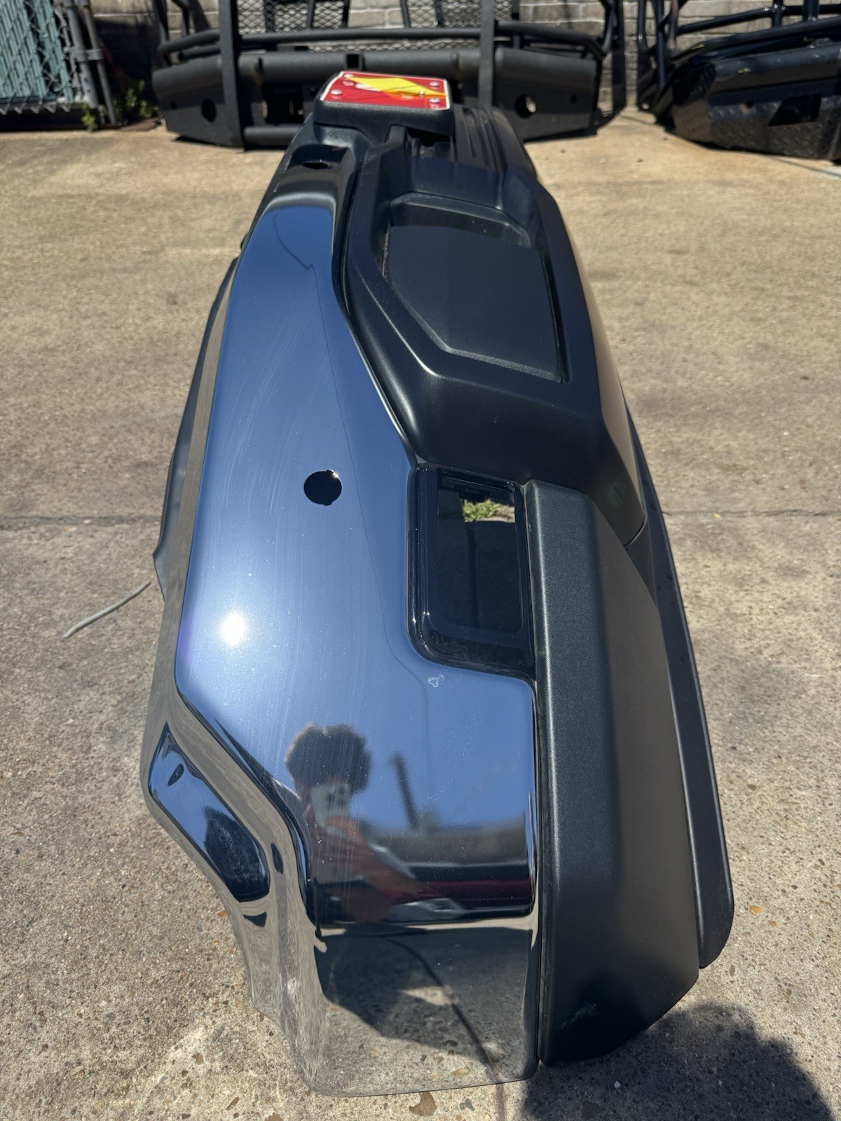 2022-2025 GMC Sierra 1500 Factory Chrome Front Bumper Sensor Hole Fog Light - Image 5