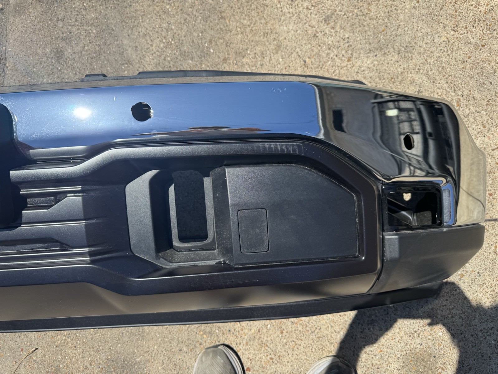 2022-2025 GMC Sierra 1500 Factory Chrome Front Bumper Sensor Hole Fog Light - Image 8