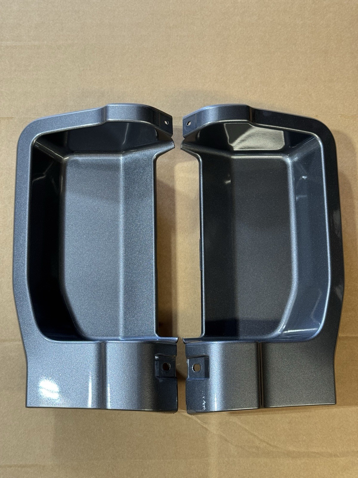 2023-2026 OEM Ford Super Duty Carbonized Grey Painted 8ft Bed Step Panel F250 F350