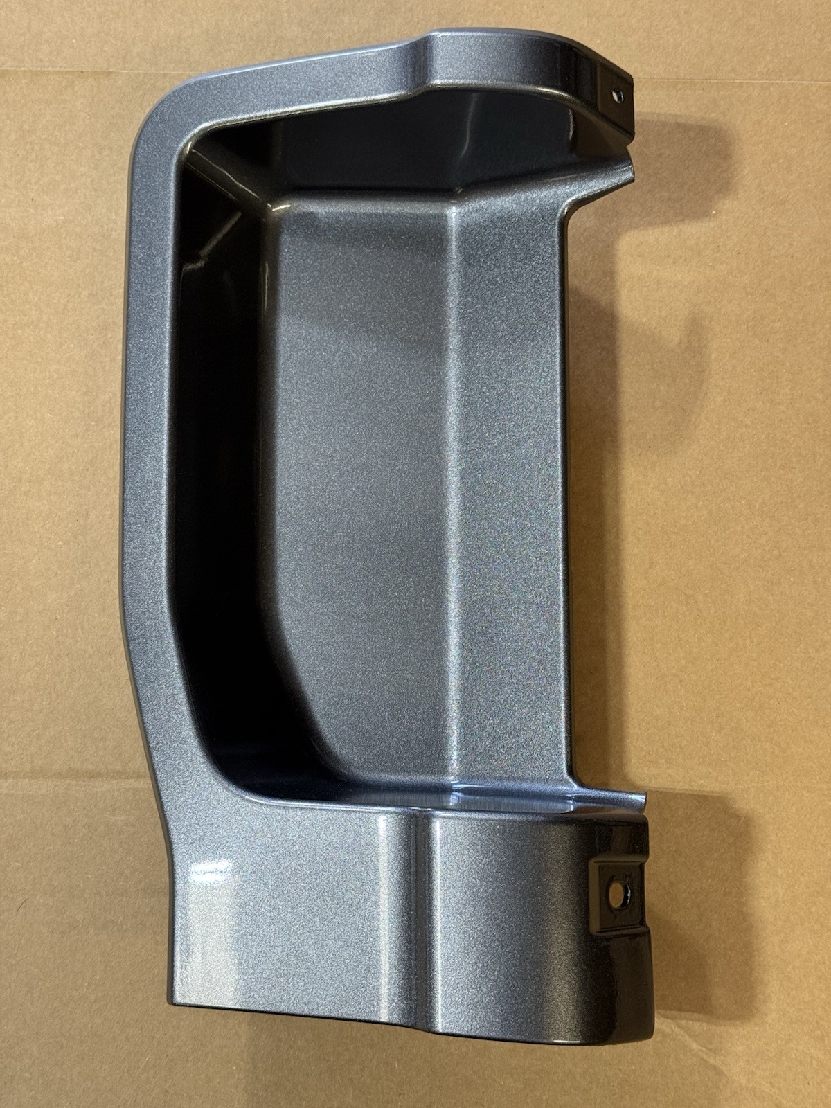 2023-2026 OEM Ford Super Duty Carbonized Grey Painted 8ft Bed Step Panel F250 F350 - Image 3