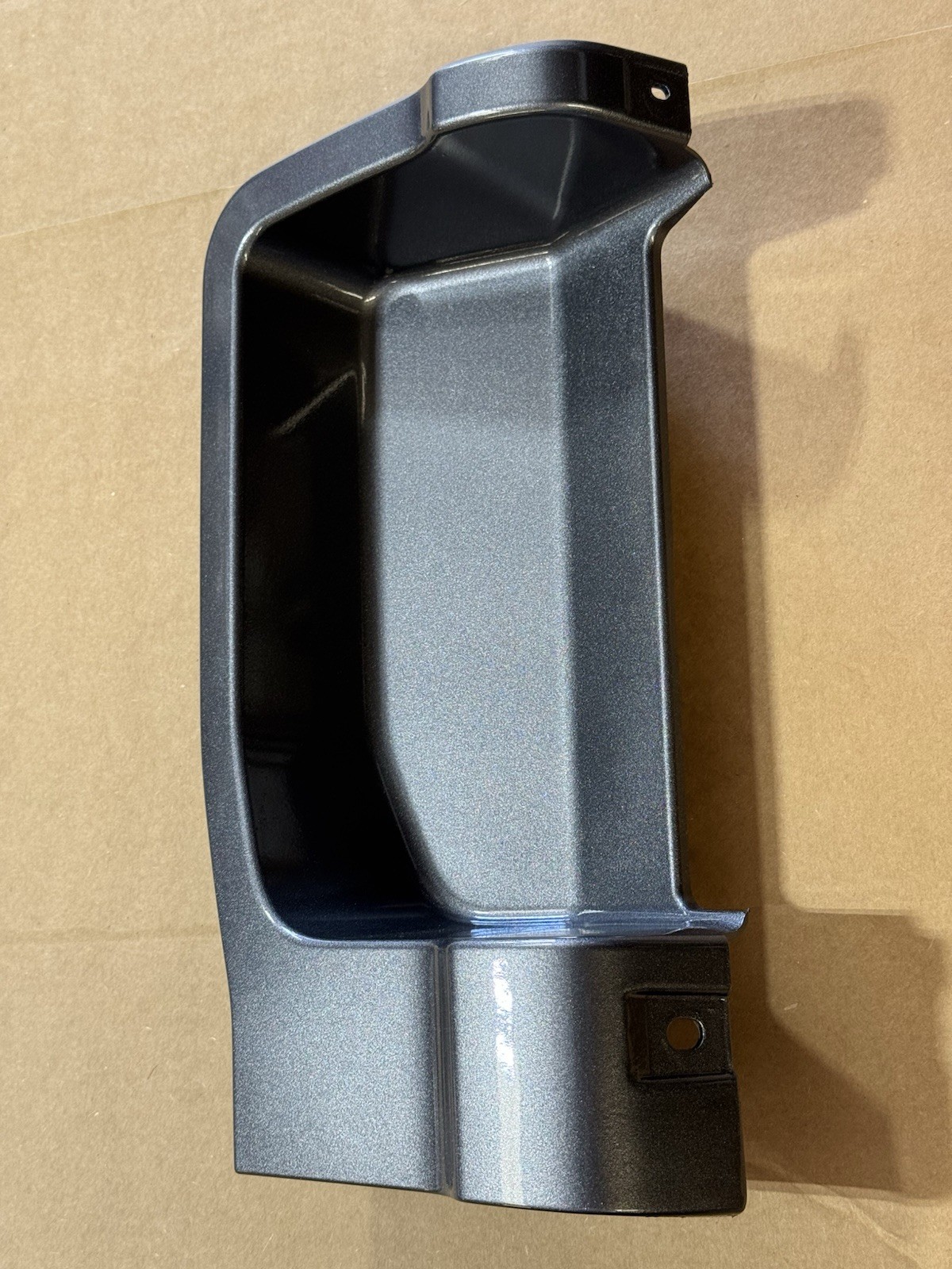 2023-2026 OEM Ford Super Duty Carbonized Grey Painted 8ft Bed Step Panel F250 F350 - Image 4