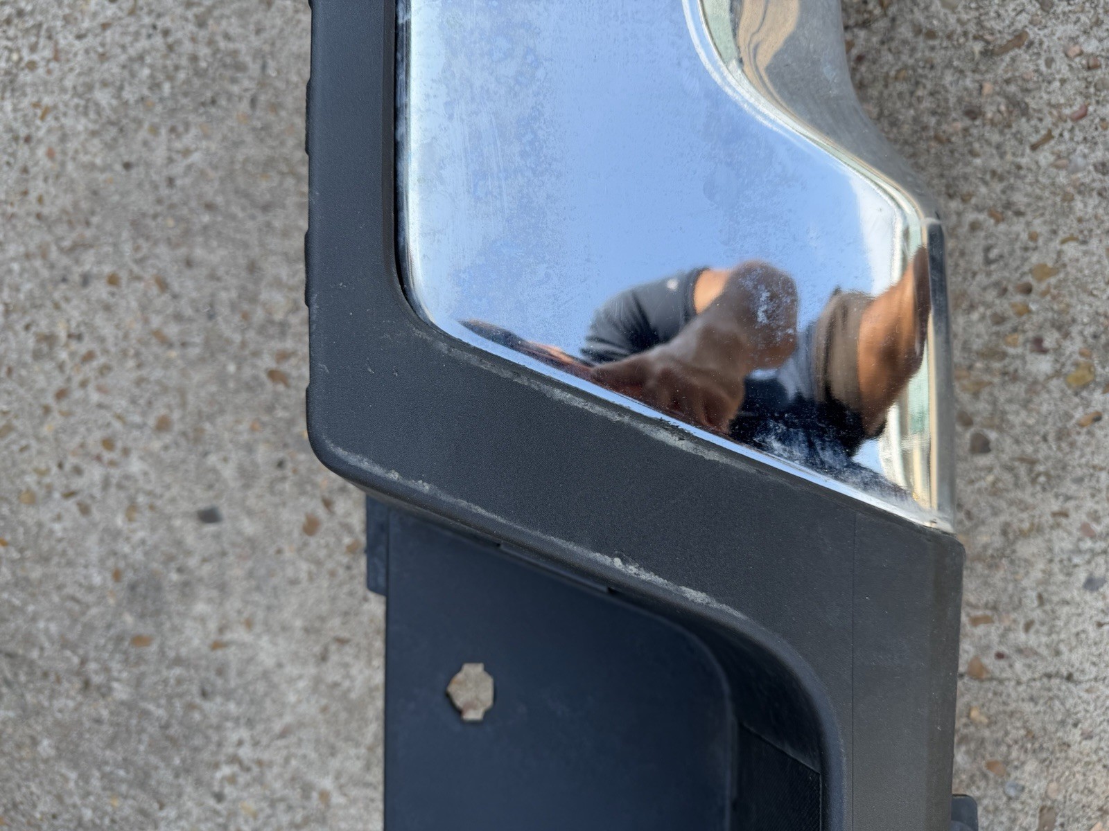 2017-2022 Ford F250 F350 Factory Chrome Rear Bumper No Sensor Holes OEM - Image 8