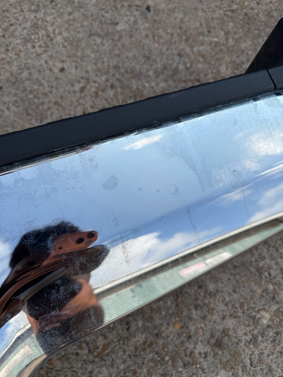 2017-2022 Ford F250 F350 Factory Chrome Rear Bumper No Sensor Holes OEM - Image 12