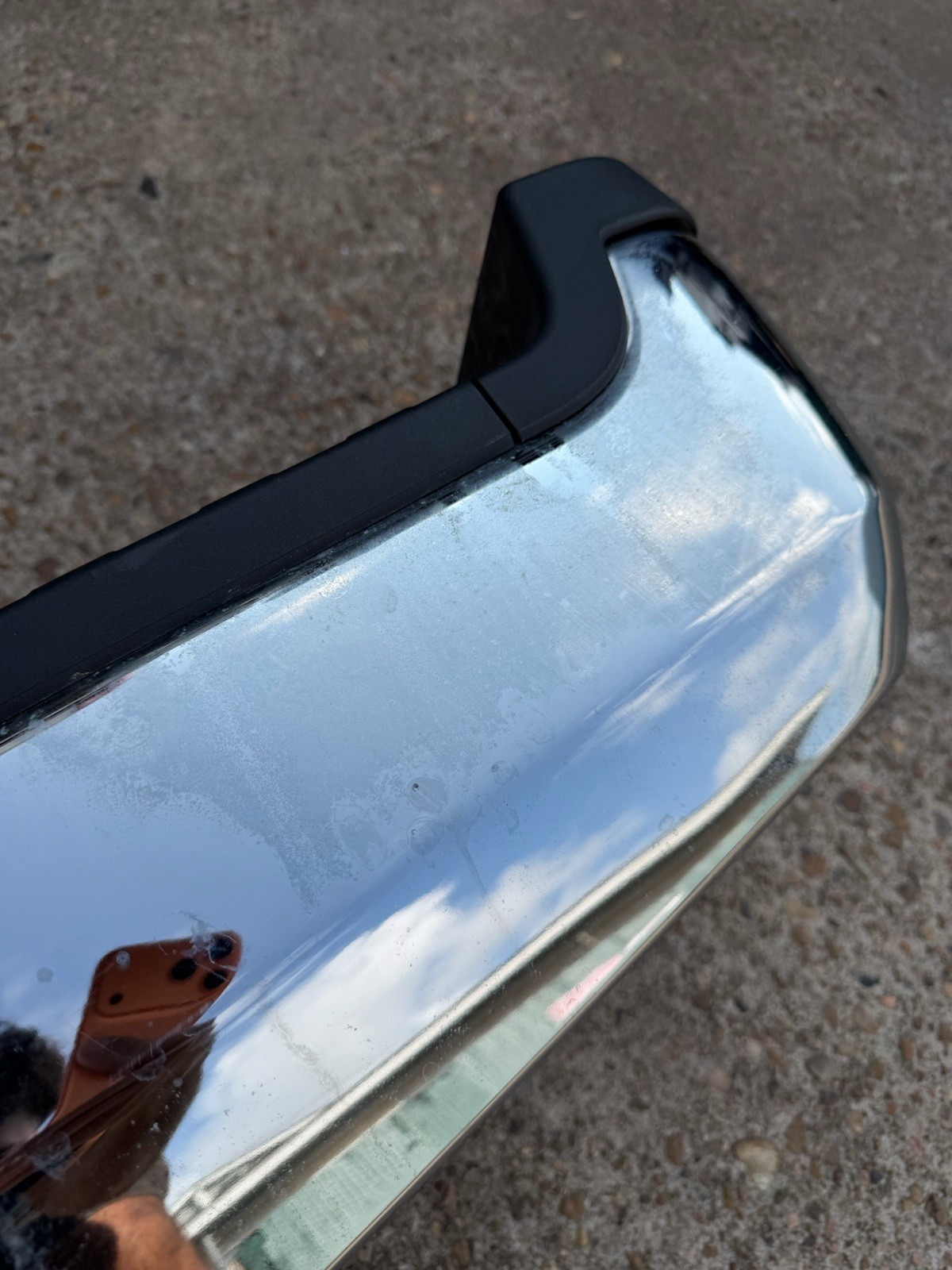 2017-2022 Ford F250 F350 Factory Chrome Rear Bumper No Sensor Holes OEM - Image 13