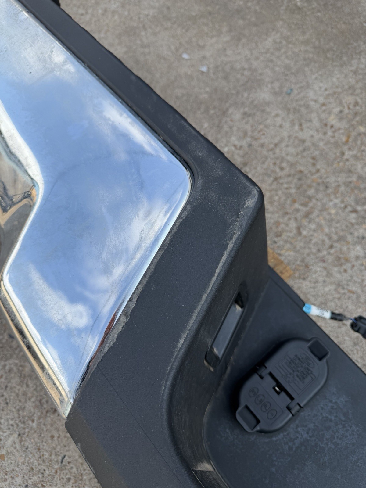 2017-2022 Ford F250 F350 Factory Chrome Rear Bumper No Sensor Holes OEM - Image 15