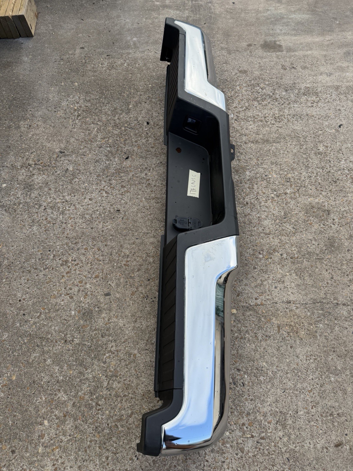 2017-2022 Ford F250 F350 Factory Chrome Rear Bumper No Sensor Holes OEM - Image 6