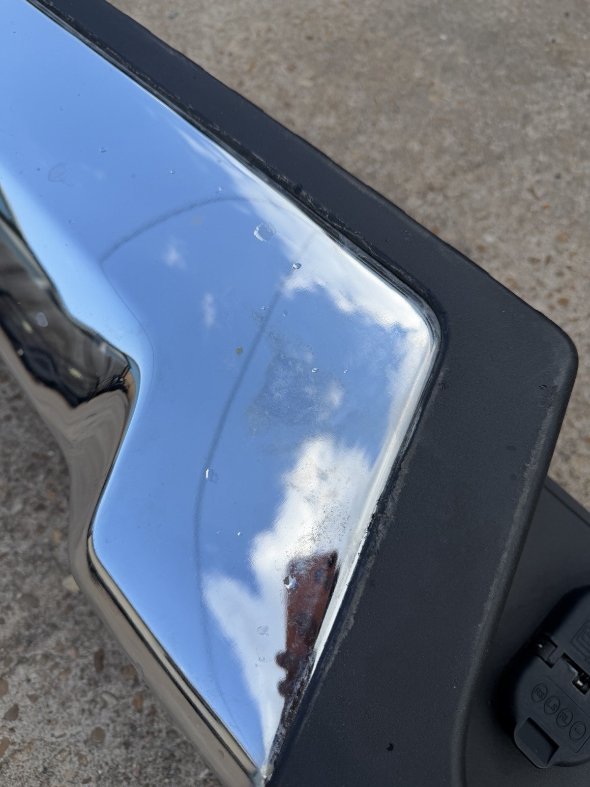 2017-2022 Ford F250 F350 Factory Chrome Rear Bumper No Sensor Holes OEM - Image 13