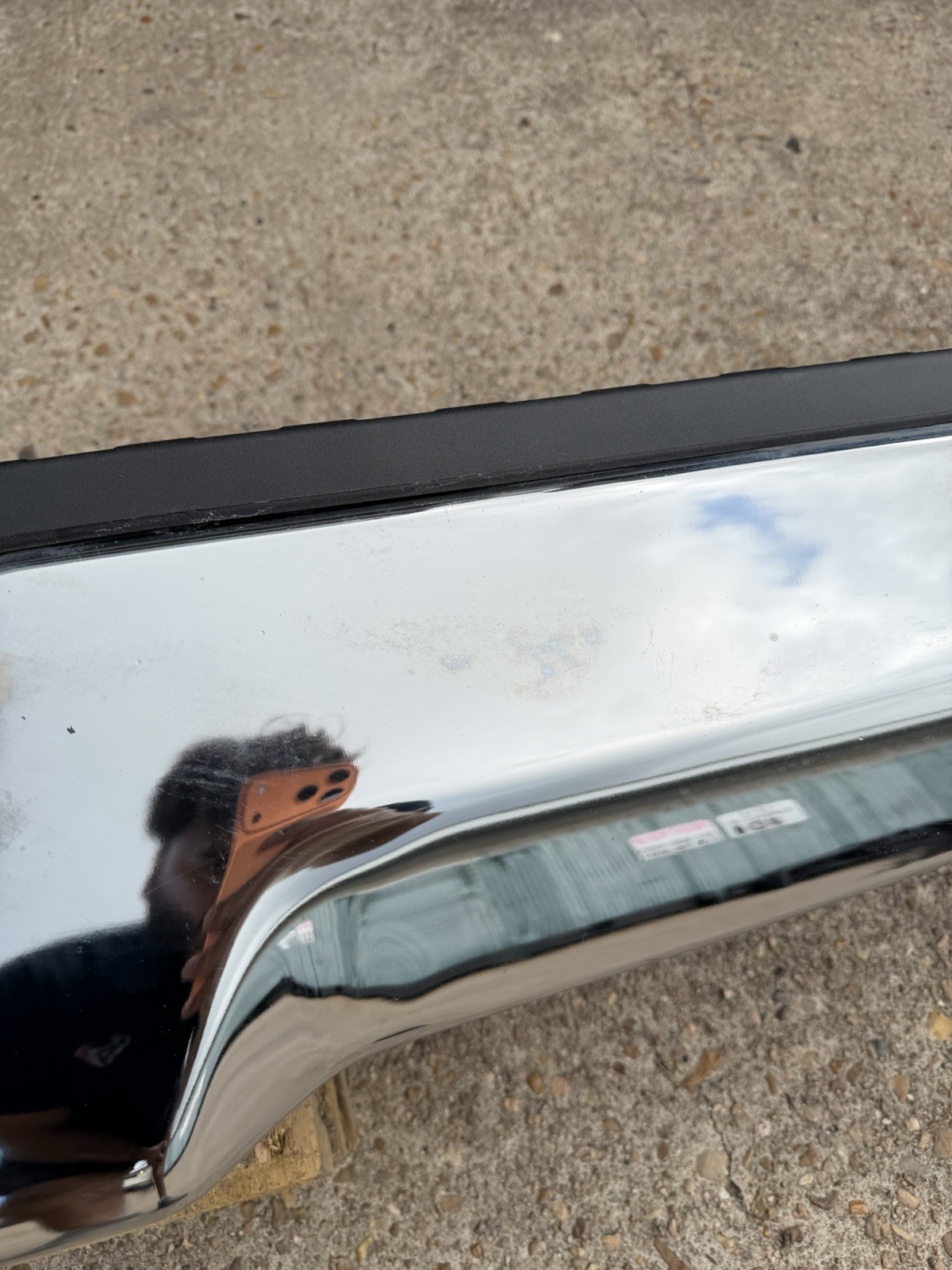 2017-2022 Ford F250 F350 Factory Chrome Rear Bumper No Sensor Holes OEM - Image 12