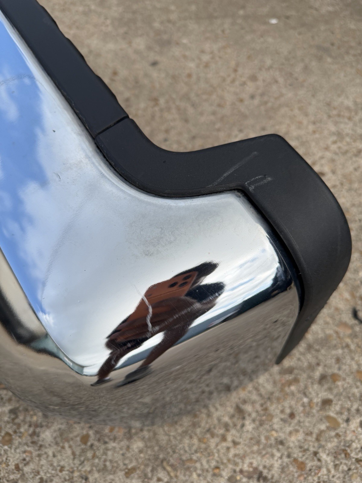 2017-2022 Ford F250 F350 Factory Chrome Rear Bumper No Sensor Holes OEM - Image 15