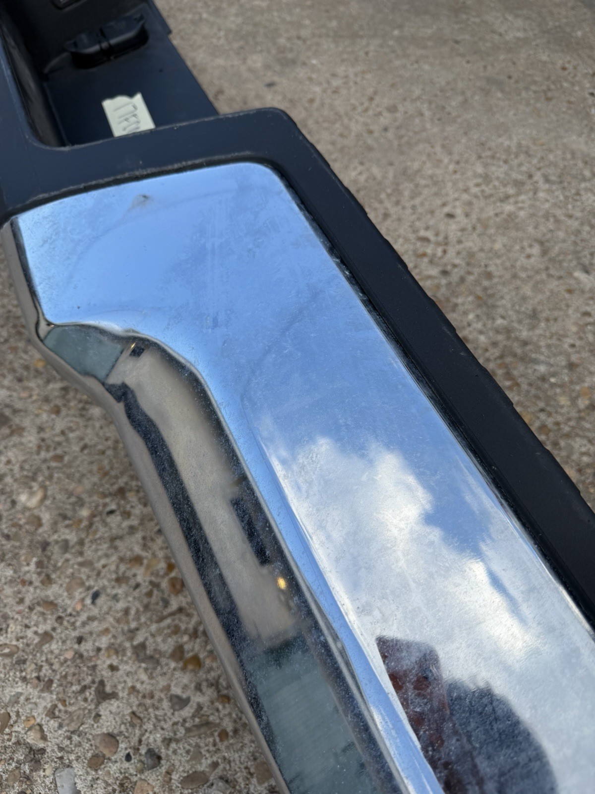 2017-2022 Ford F250 F350 Factory Chrome Rear Bumper No Sensor Holes OEM - Image 11