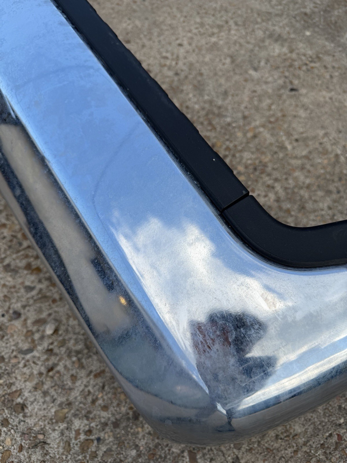 2017-2022 Ford F250 F350 Factory Chrome Rear Bumper No Sensor Holes OEM - Image 12