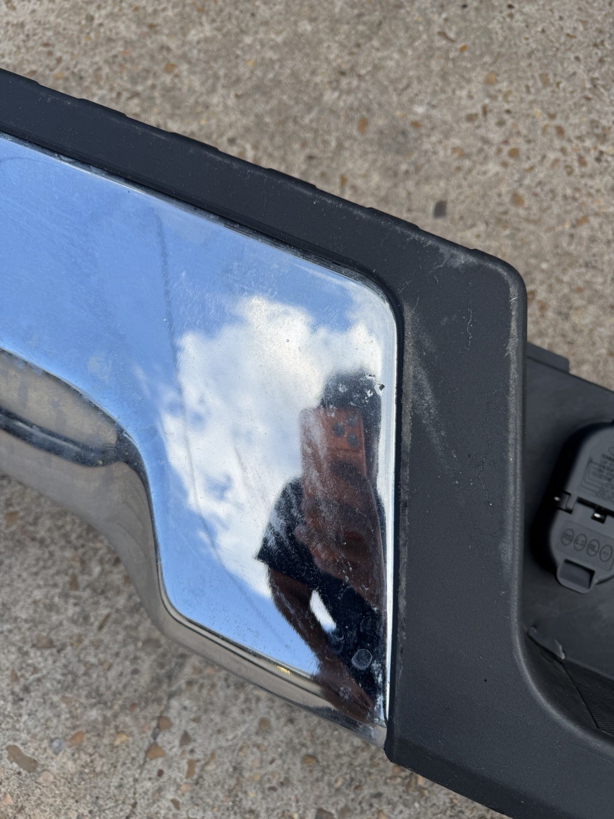 2017-2022 Ford F250 F350 Factory Chrome Rear Bumper No Sensor Holes OEM - Image 14