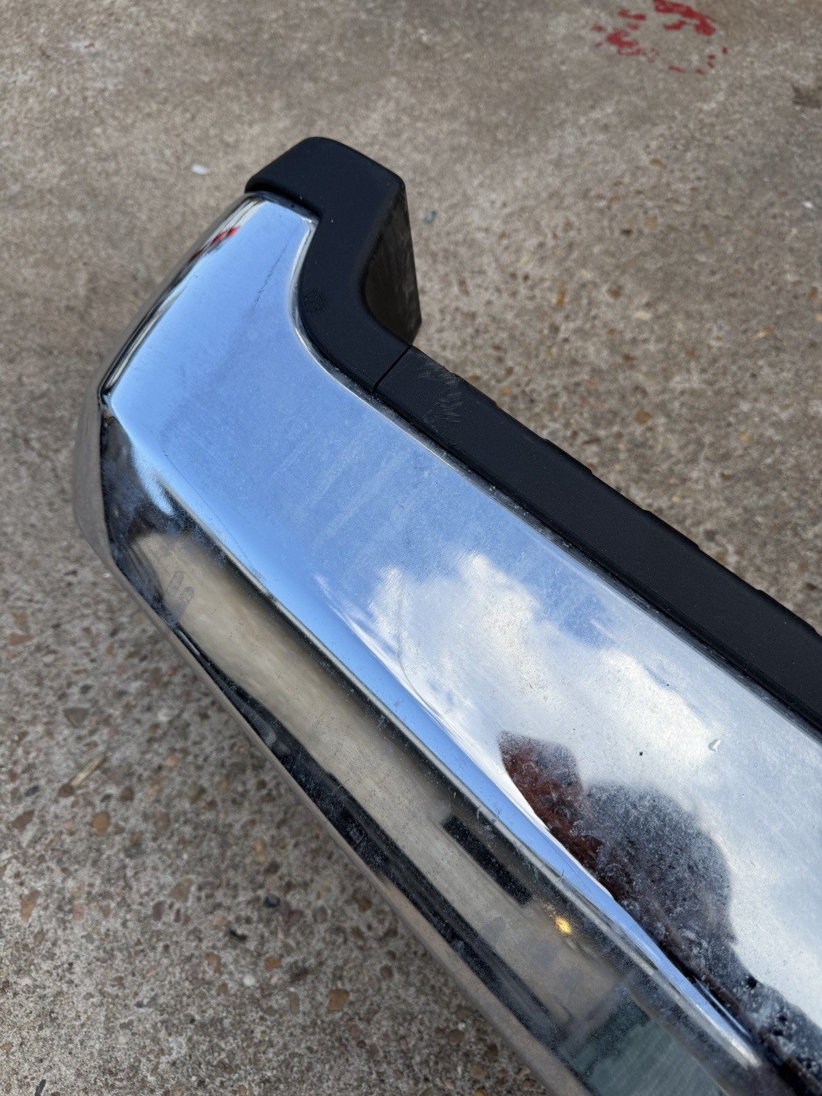 2017-2022 Ford F250 F350 Factory Chrome Rear Bumper No Sensor Holes OEM - Image 15