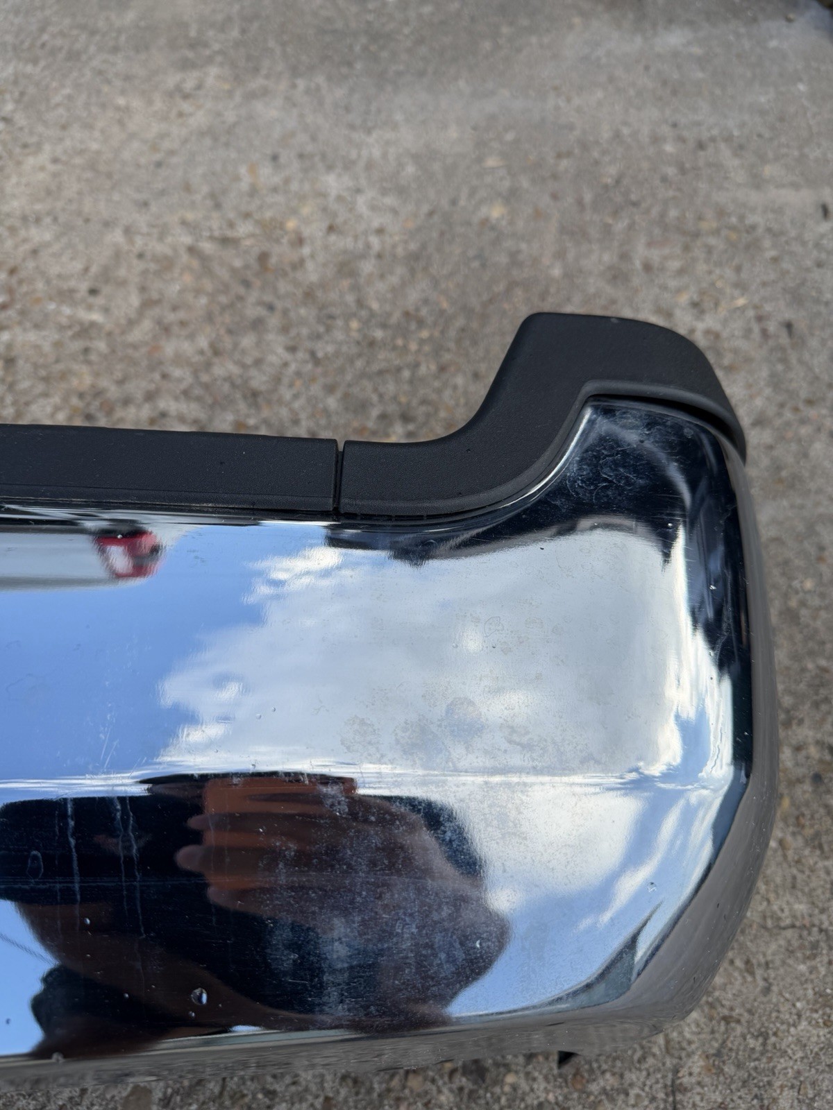 2017-2022 Ford F250 F350 Factory Chrome Rear Bumper No Sensor Holes OEM - Image 12