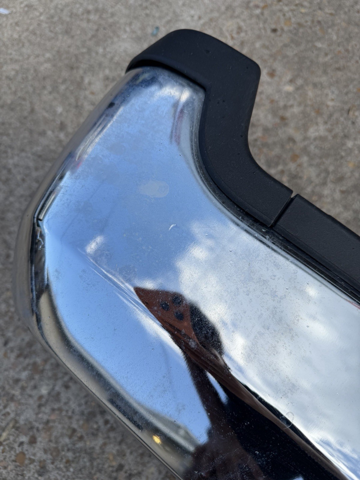 2017-2022 Ford F250 F350 Factory Chrome Rear Bumper No Sensor Holes OEM - Image 14