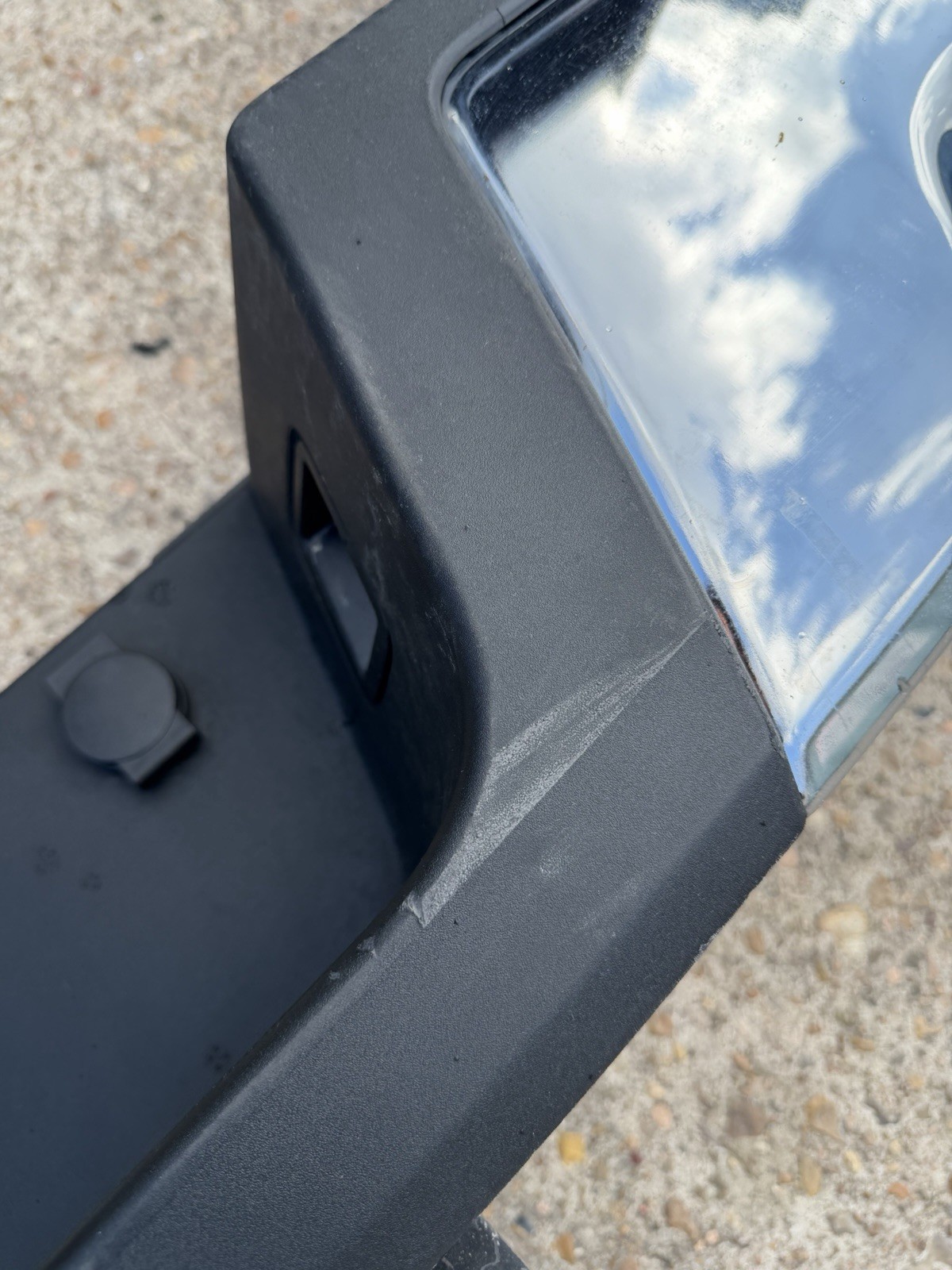 2017-2022 Ford F250 F350 Factory Chrome Rear Bumper No Sensor Holes OEM - Image 15