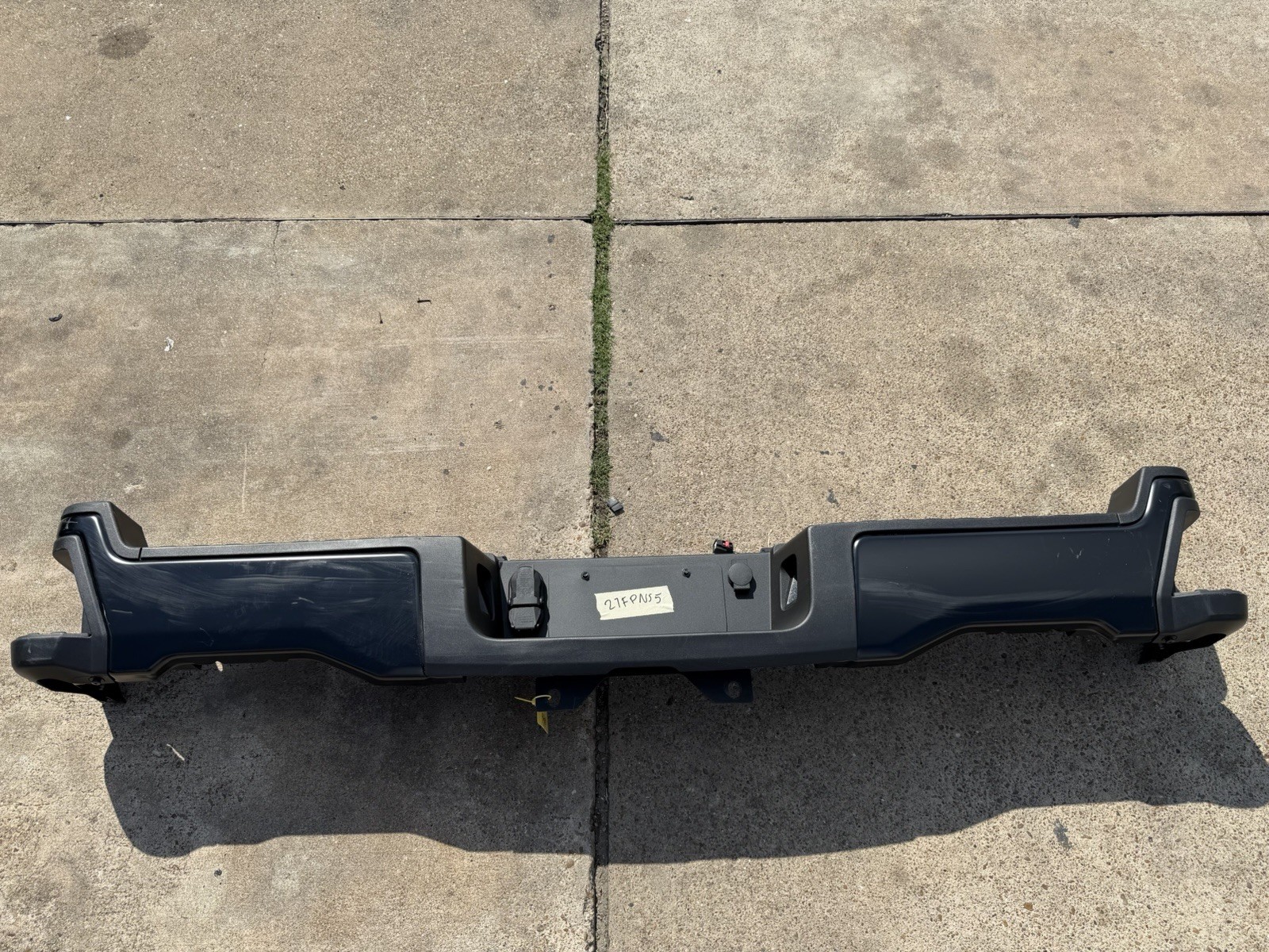 2023-2026 Ford F250 F350 Factory Primed Rear Bumper No Sensor Holes OEM