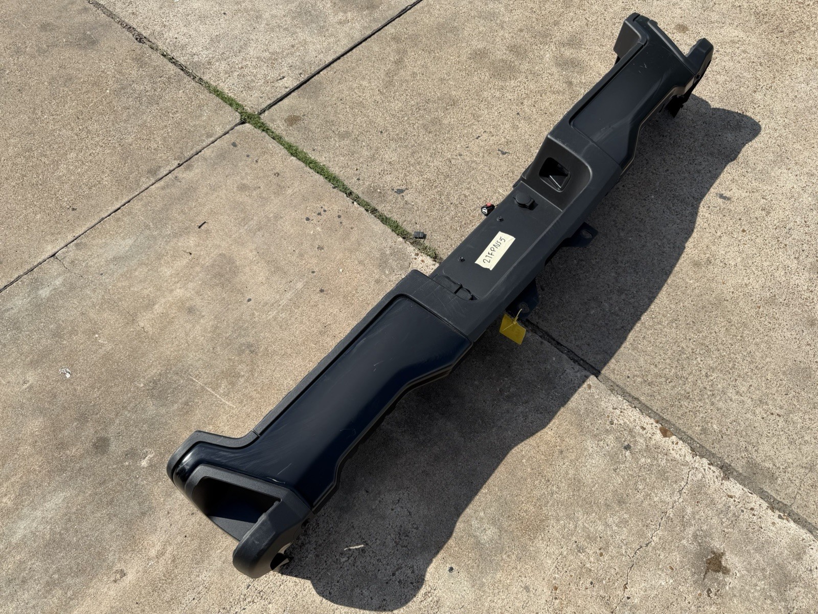 2023-2026 Ford F250 F350 Factory Primed Rear Bumper No Sensor Holes OEM - Image 2