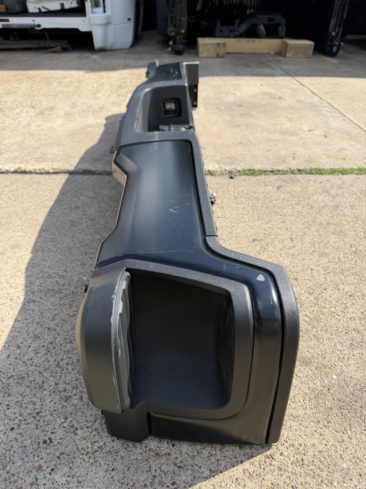 2023-2026 Ford F250 F350 Factory Primed Rear Bumper No Sensor Holes OEM - Image 5