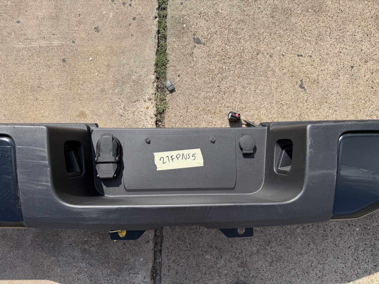 2023-2026 Ford F250 F350 Factory Primed Rear Bumper No Sensor Holes OEM - Image 7