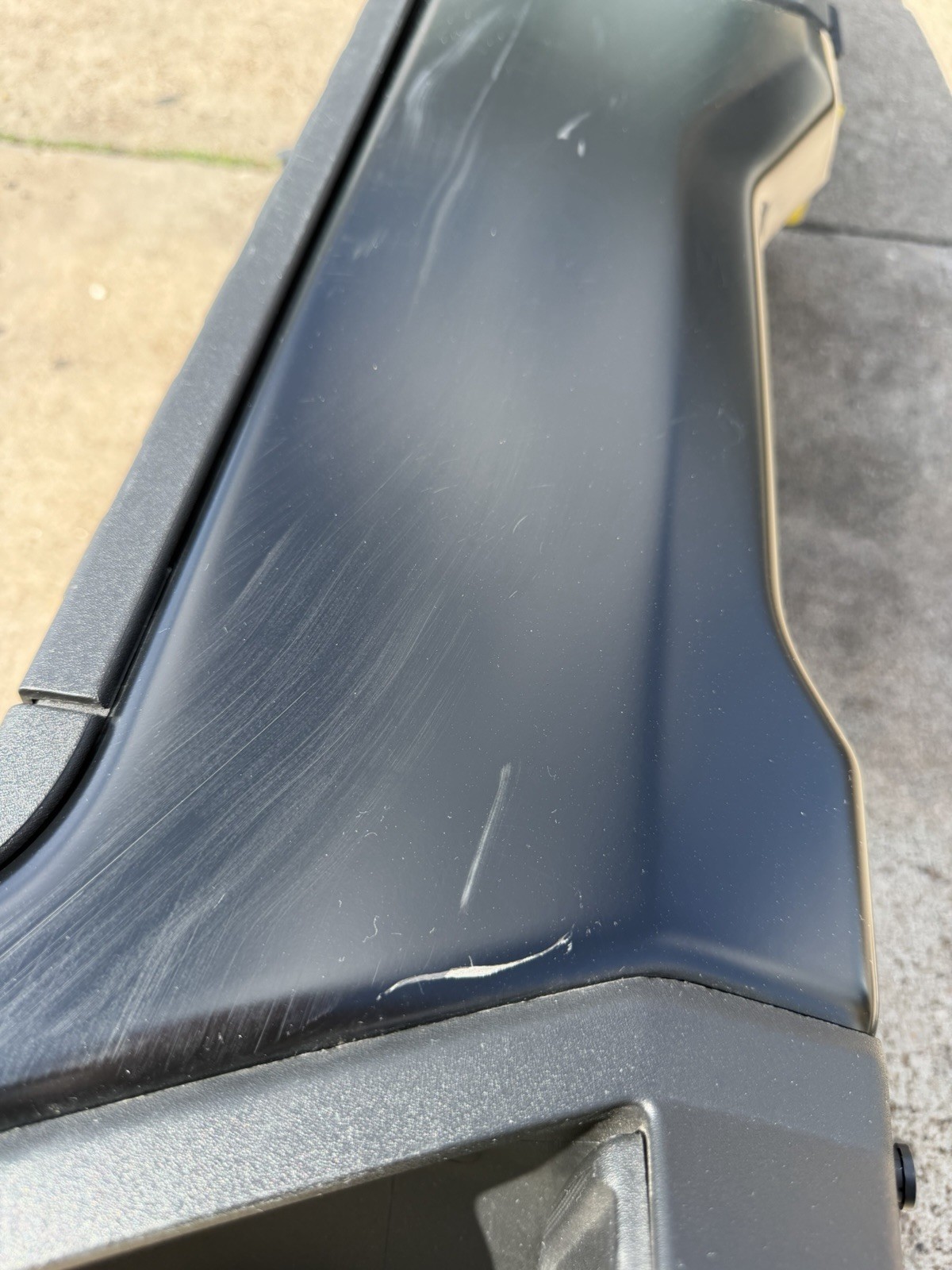 2023-2026 Ford F250 F350 Factory Primed Rear Bumper No Sensor Holes OEM - Image 12