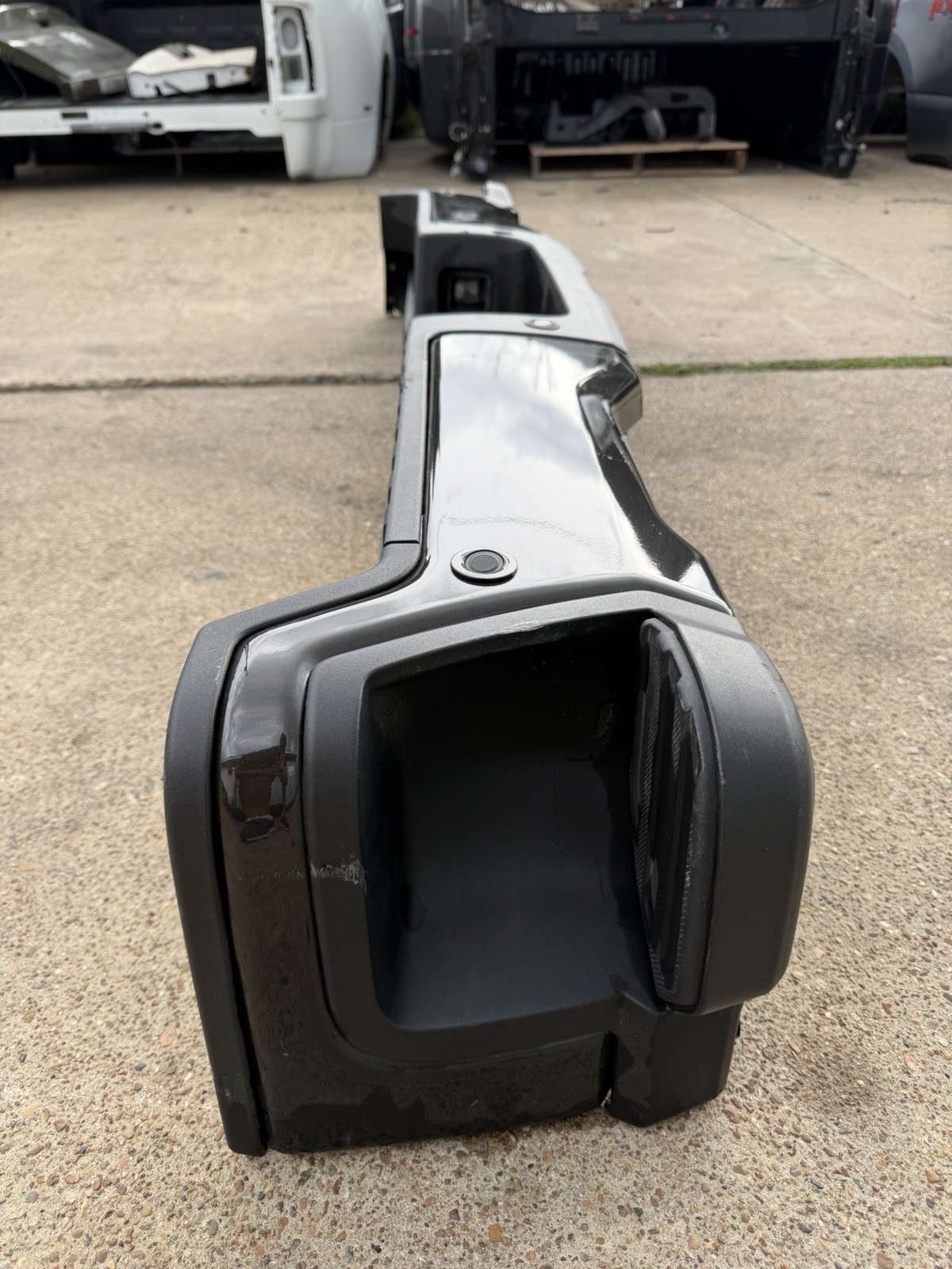 2023-2026 Ford F250 F350 Factory Painted Rear Bumper Darkened Bronze Sensor Hole - Image 10