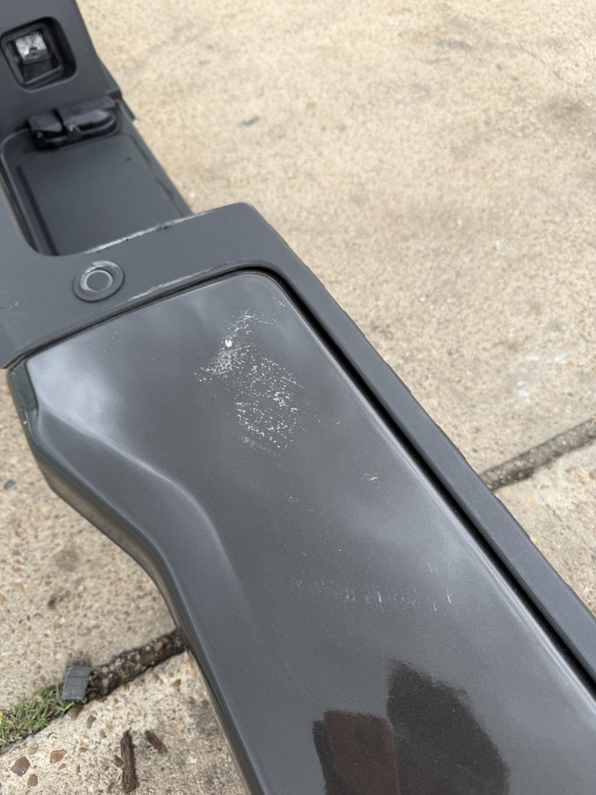 2023-2026 Ford F250 F350 Factory Painted Rear Bumper Darkened Bronze Sensor Hole - Image 17