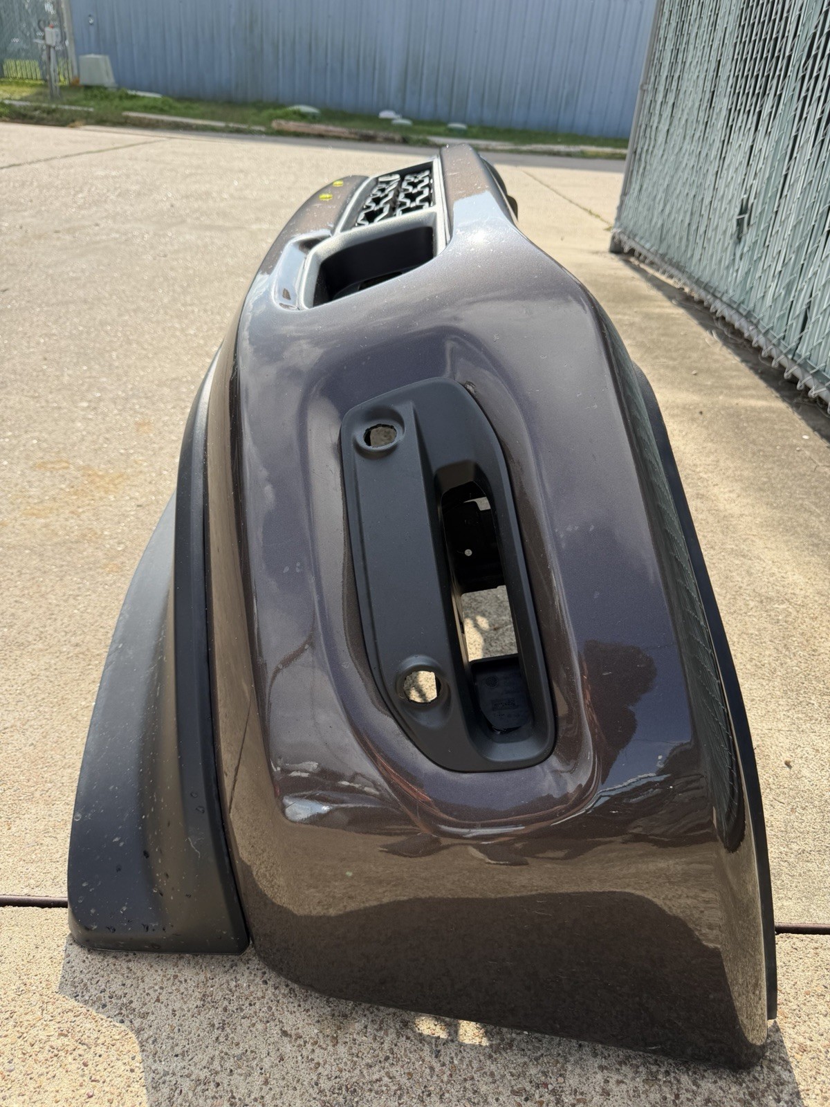 2019-2025 Ram 2500 3500 Factory Front Bumper OEM Walnut Brown w/ Sensor Holes - Image 5