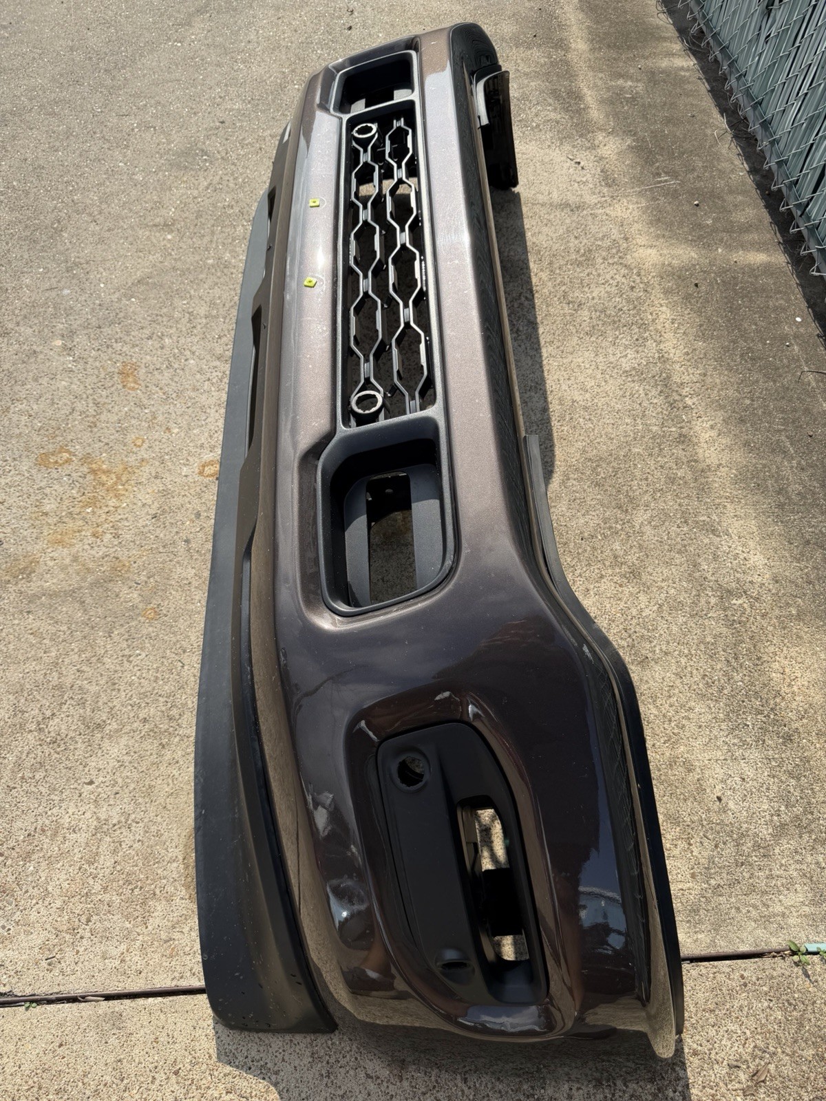 2019-2025 Ram 2500 3500 Factory Front Bumper OEM Walnut Brown w/ Sensor Holes - Image 6