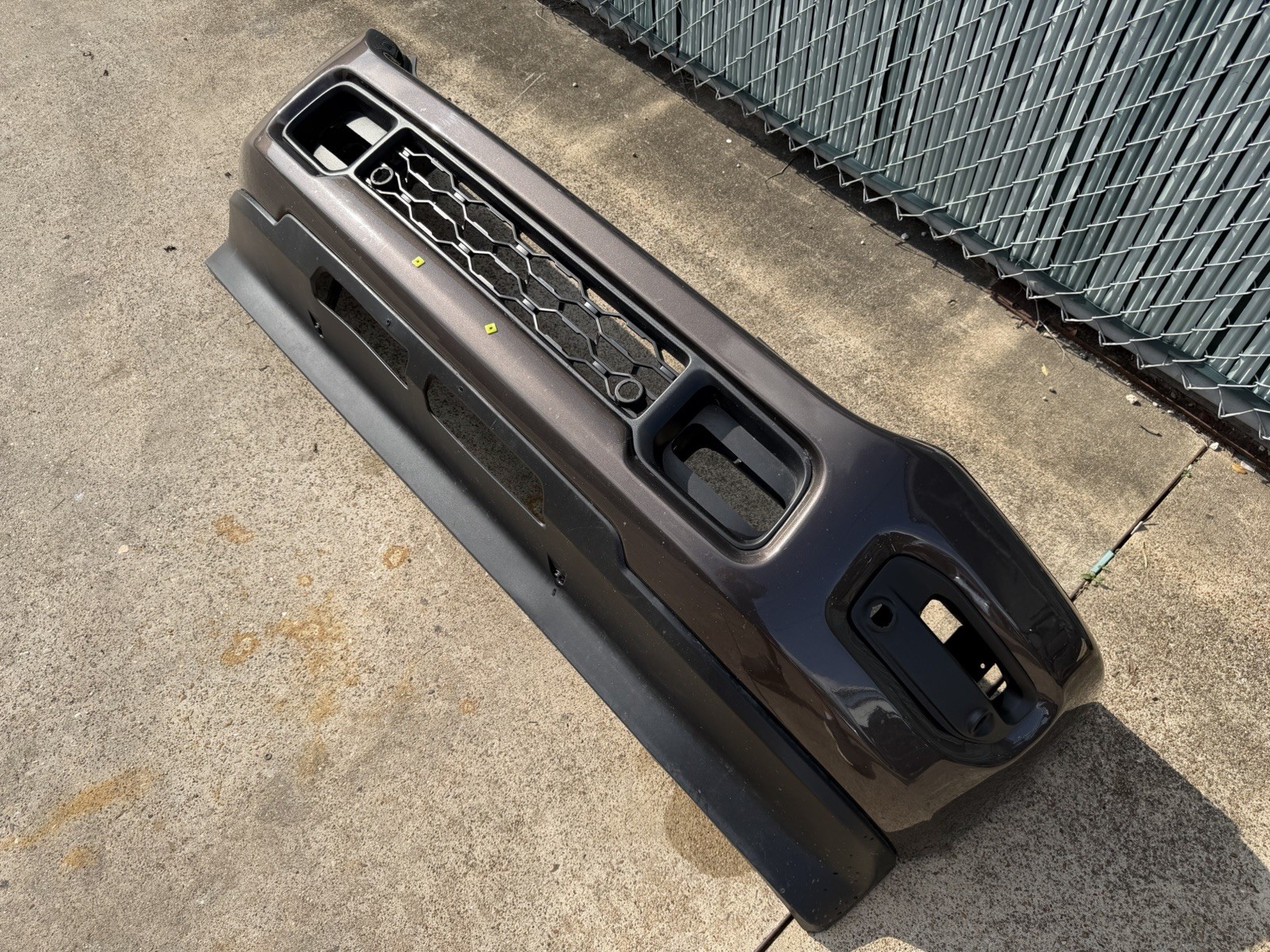 2019-2025 Ram 2500 3500 Factory Front Bumper OEM Walnut Brown w/ Sensor Holes - Image 7