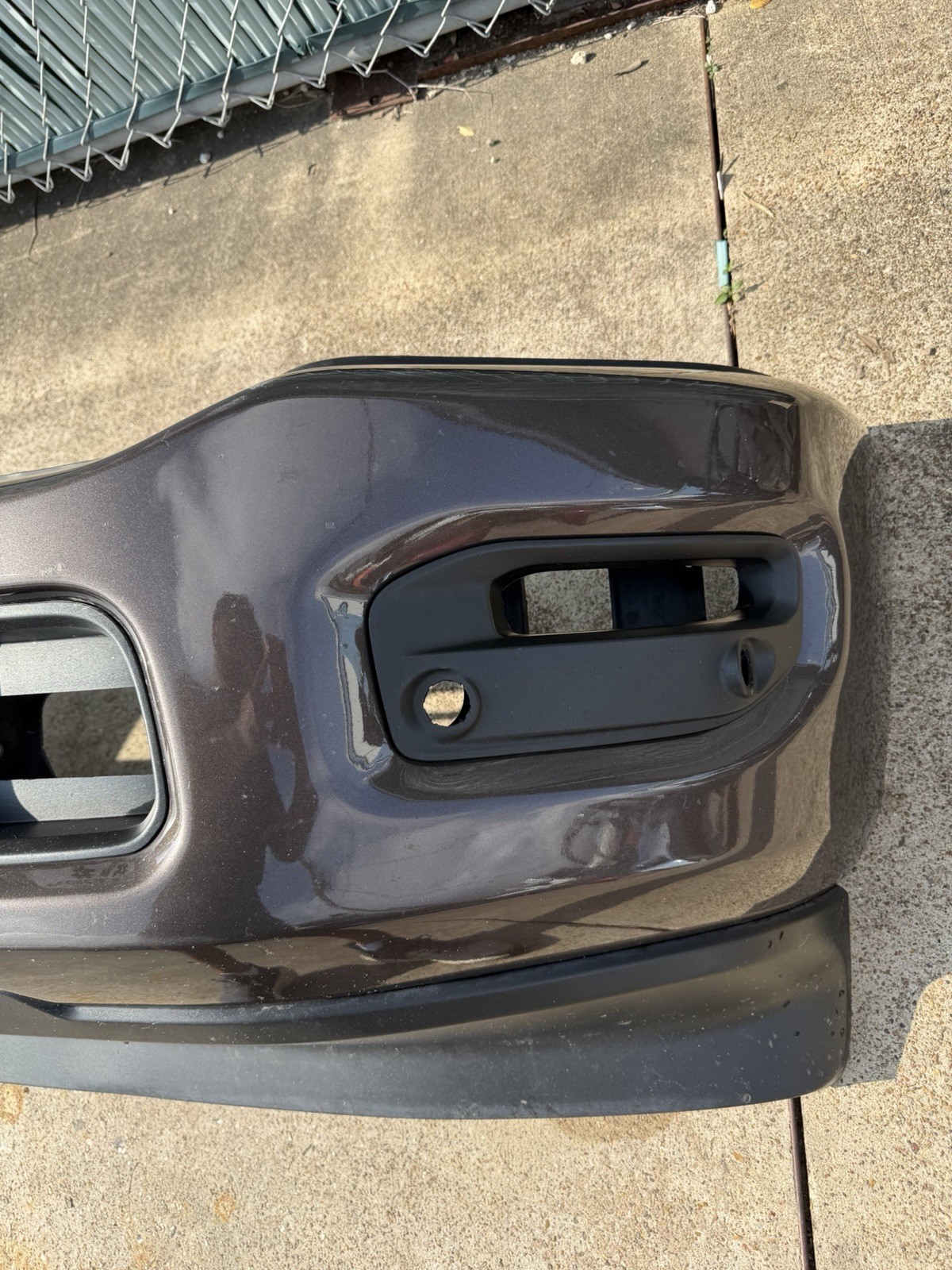 2019-2025 Ram 2500 3500 Factory Front Bumper OEM Walnut Brown w/ Sensor Holes - Image 9