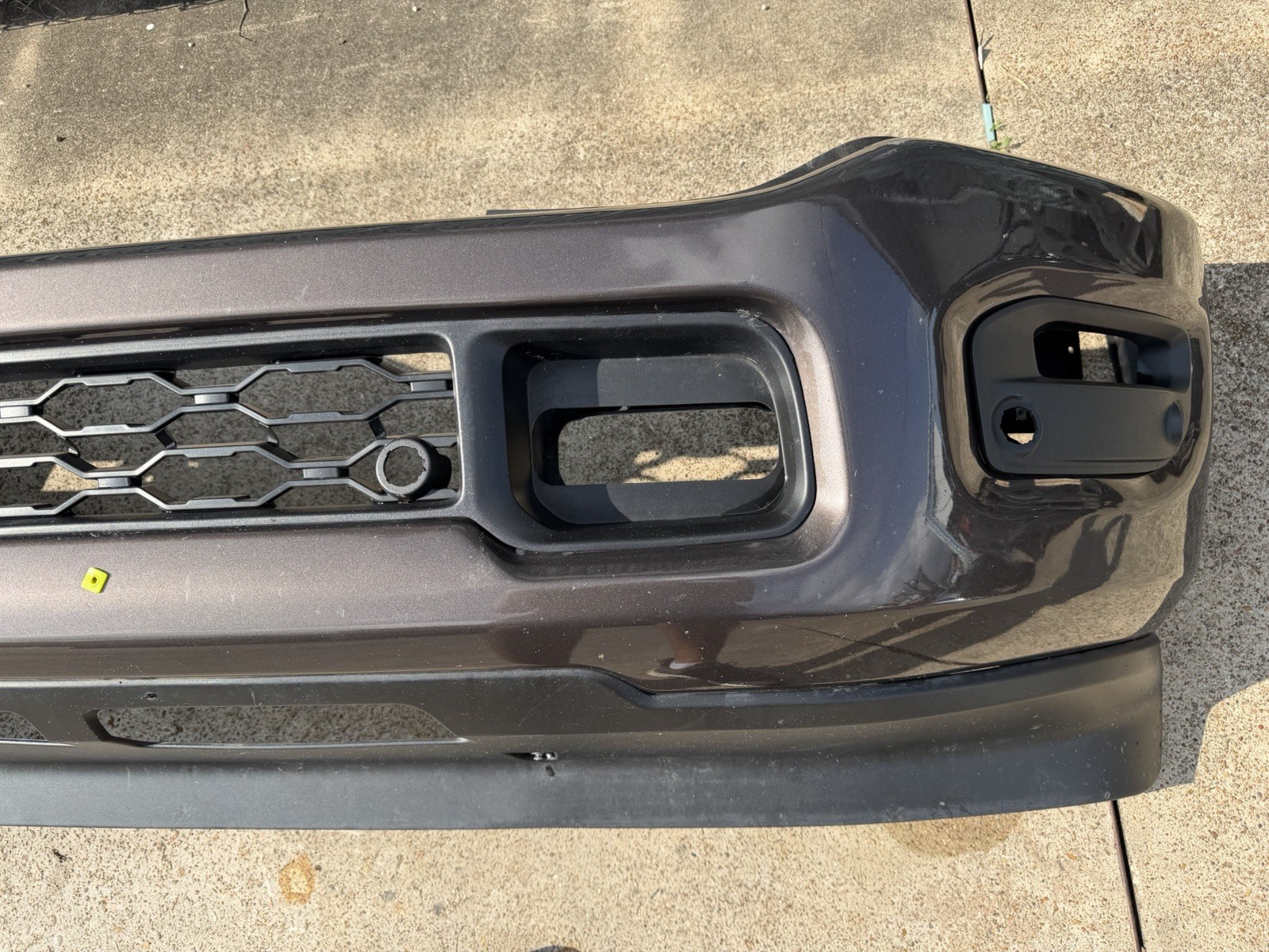 2019-2025 Ram 2500 3500 Factory Front Bumper OEM Walnut Brown w/ Sensor Holes - Image 10