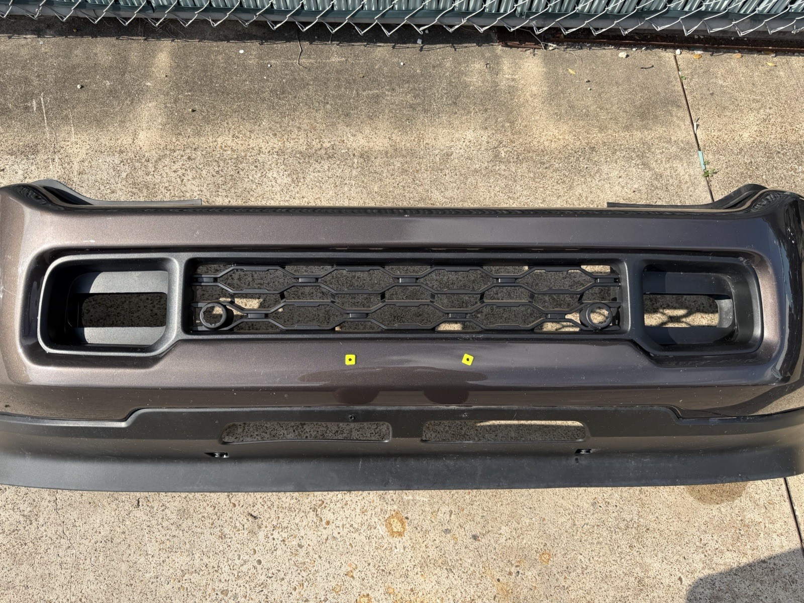 2019-2025 Ram 2500 3500 Factory Front Bumper OEM Walnut Brown w/ Sensor Holes - Image 11