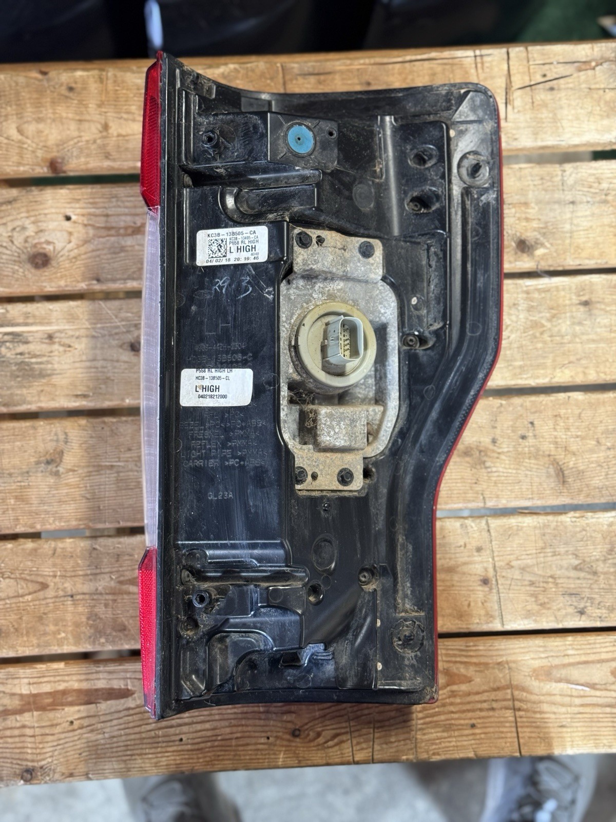 2017-2019 Ford F250 F350 Factory LED Taillight w/ BLISS OEM LH Driver Side - Image 4