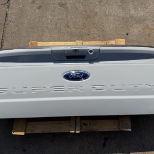 2023-2026 Ford F250 F350 Factory Tailgate Avalanche Grey w/ STEP OEM Camera Hole