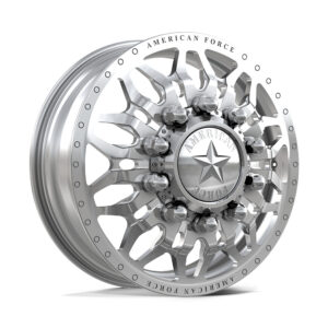 American Force N24 Shrapnel Polished 24x8.25 Dually 10 LUG Wheel Rim (Set 6)