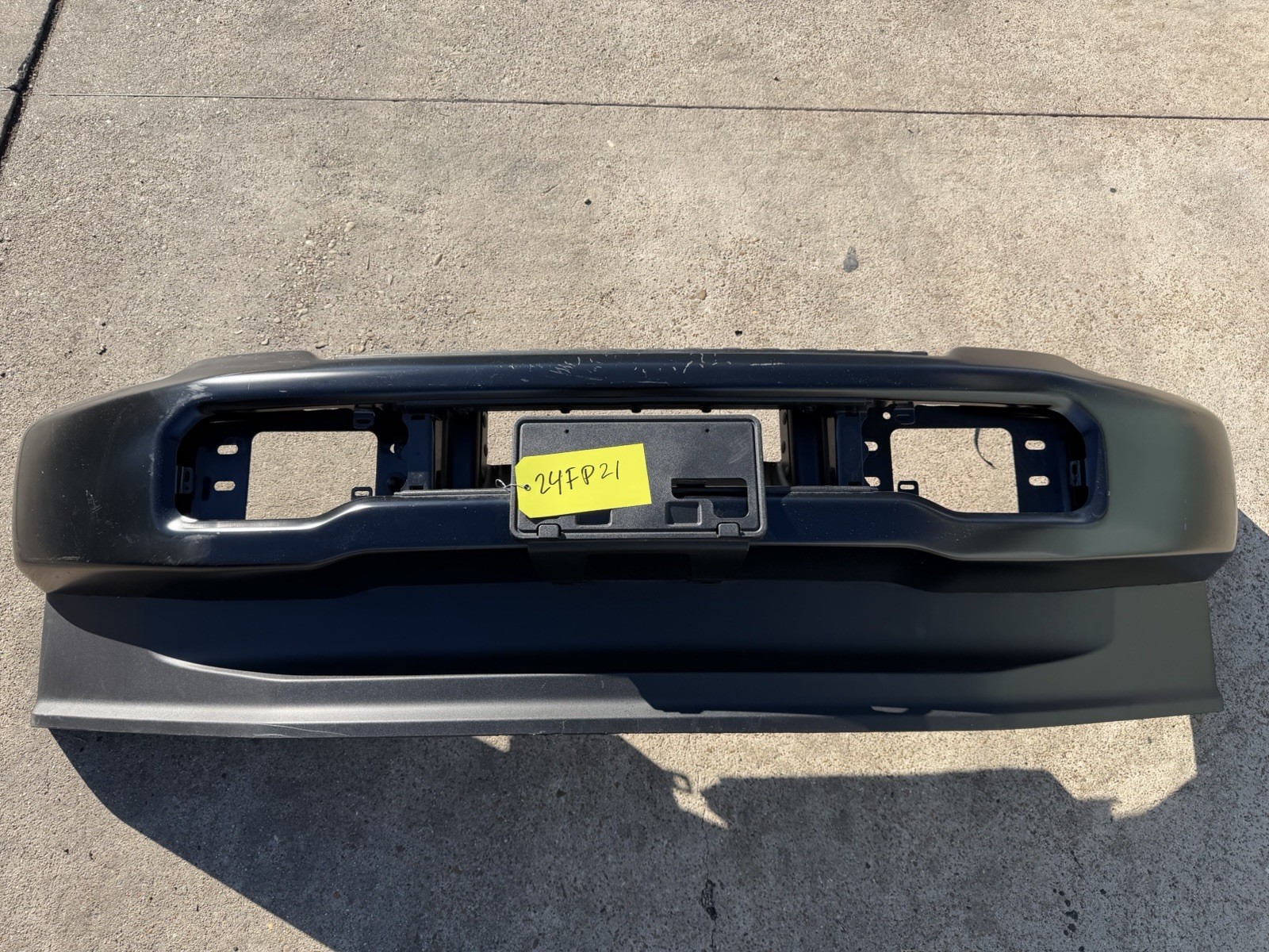 2023-2026 Ford F250 F350 Factory PRIMED Front Bumper No Fog Lights OEM