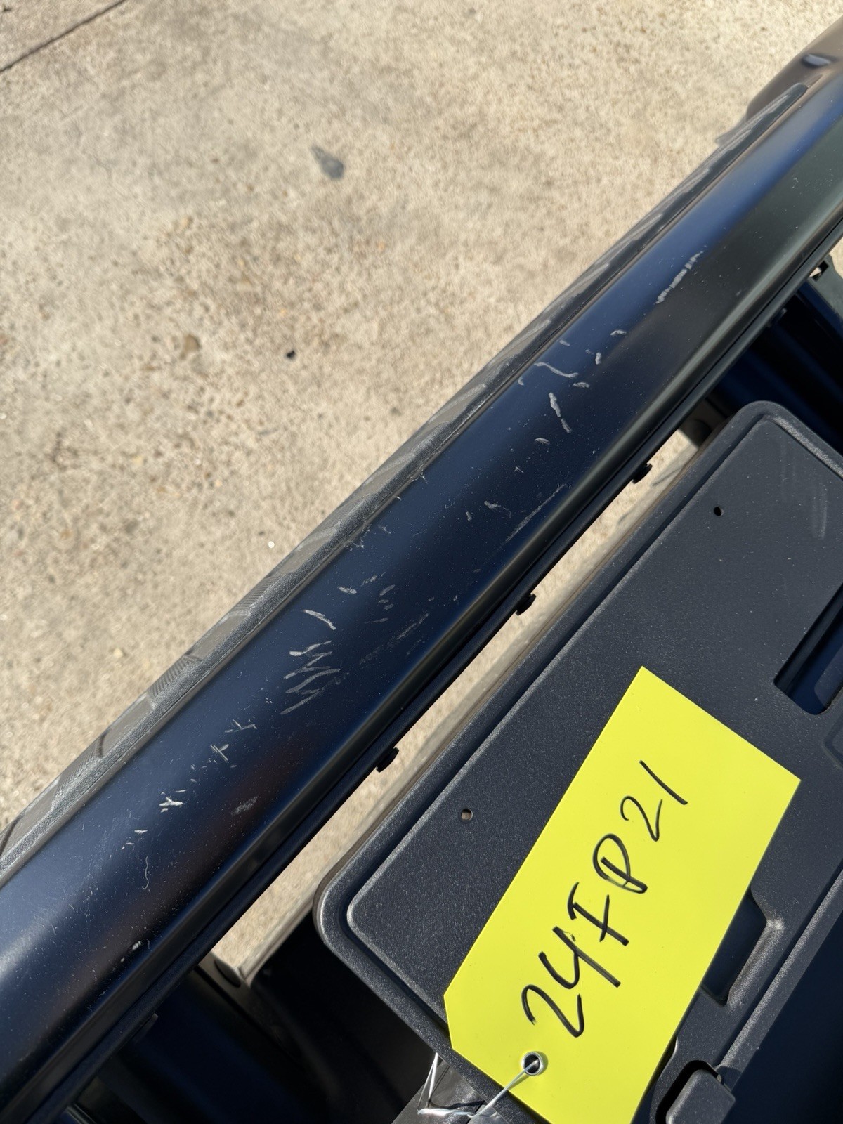 2023-2026 Ford F250 F350 Factory PRIMED Front Bumper No Fog Lights OEM - Image 9