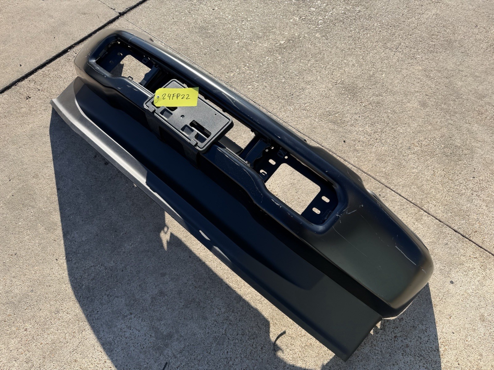 2023-2026 Ford F250 F350 Factory PRIMED Front Bumper No Fog Lights OEM - Image 2