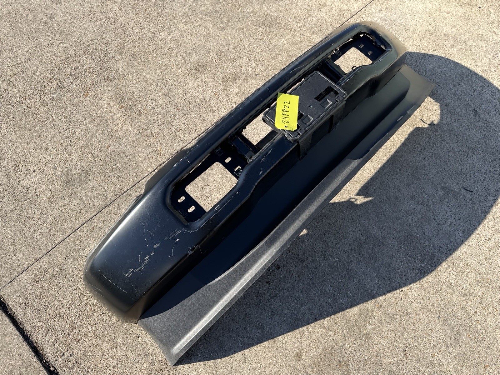 2023-2026 Ford F250 F350 Factory PRIMED Front Bumper No Fog Lights OEM - Image 3