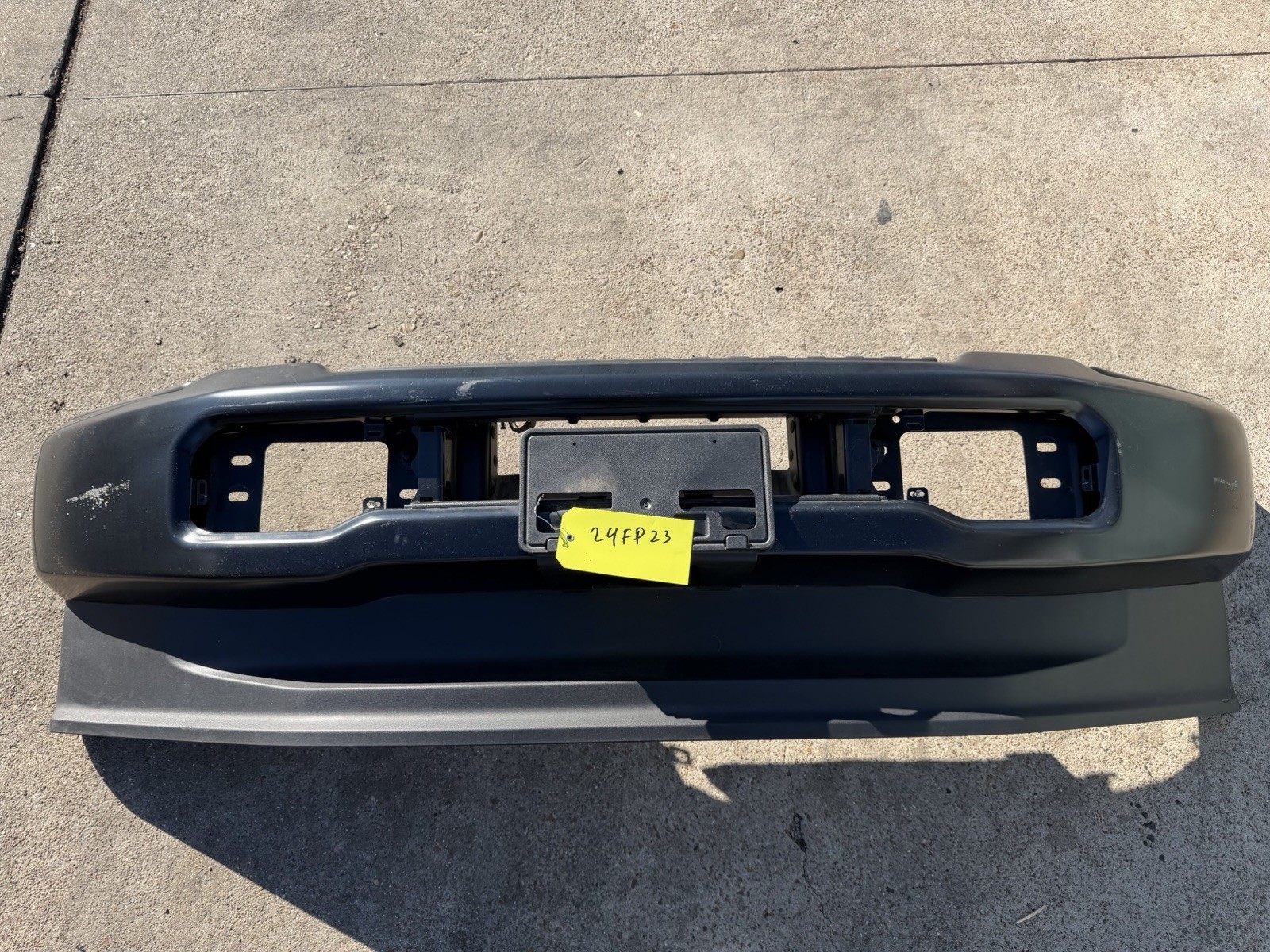 2023-2026 Ford F250 F350 Factory PRIMED Front Bumper No Fog Lights OEM