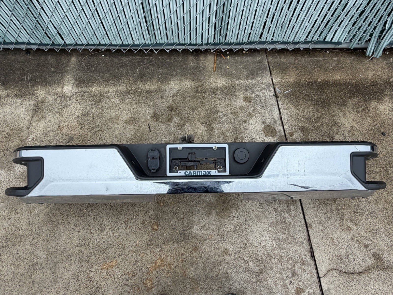 2020-2025 GMC Chevy 2500 3500 Factory Chrome Rear Bumper NO SENSOR