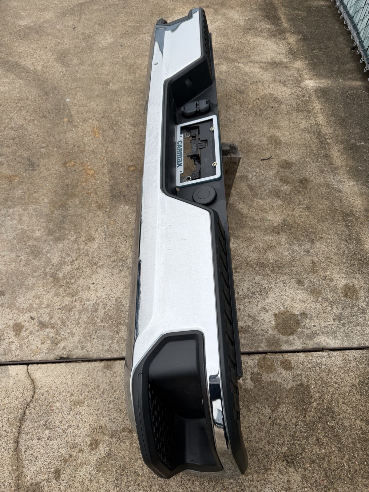 2020-2025 GMC Chevy 2500 3500 Factory Chrome Rear Bumper NO SENSOR - Image 4