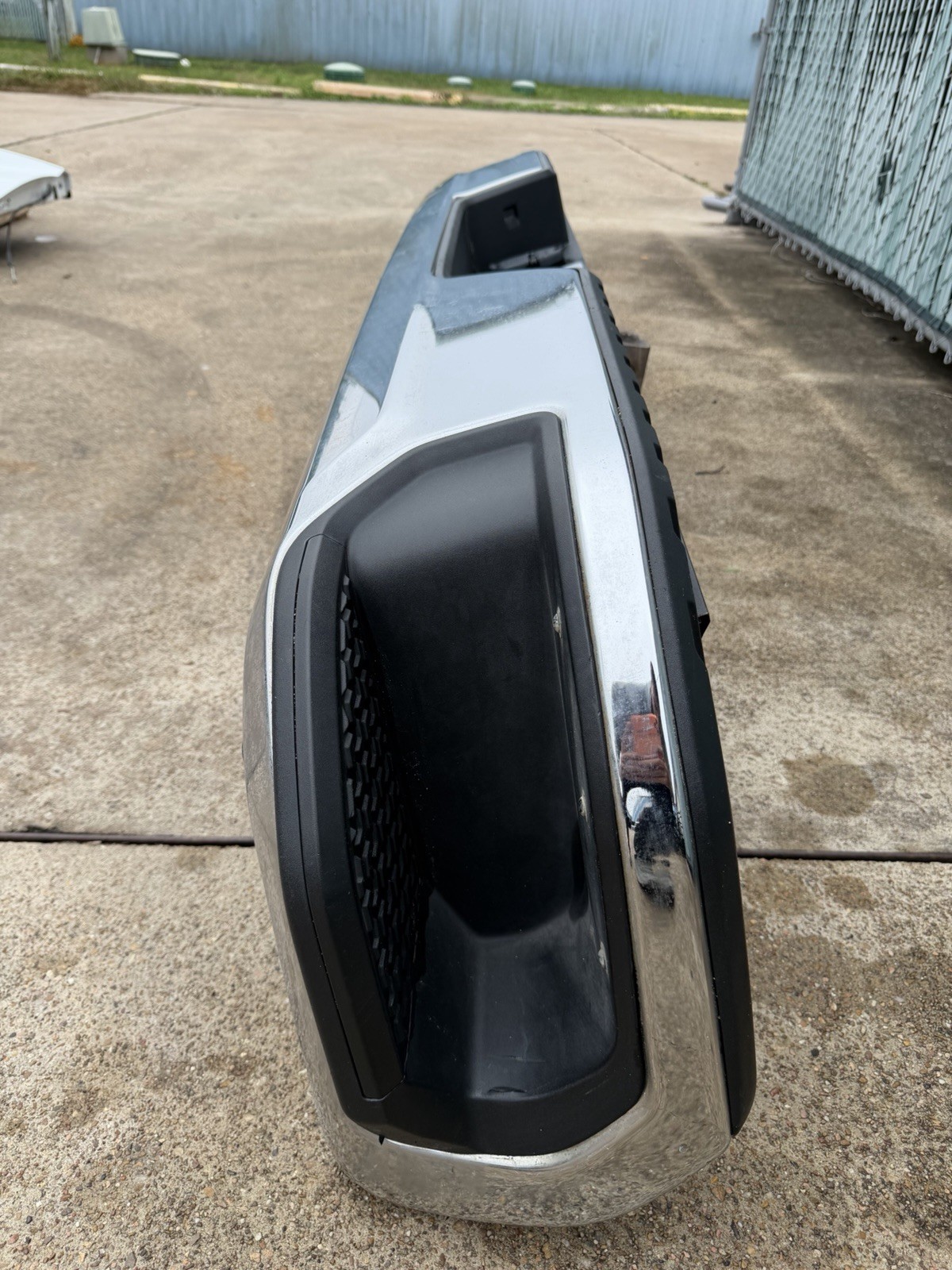 2020-2025 GMC Chevy 2500 3500 Factory Chrome Rear Bumper NO SENSOR - Image 5