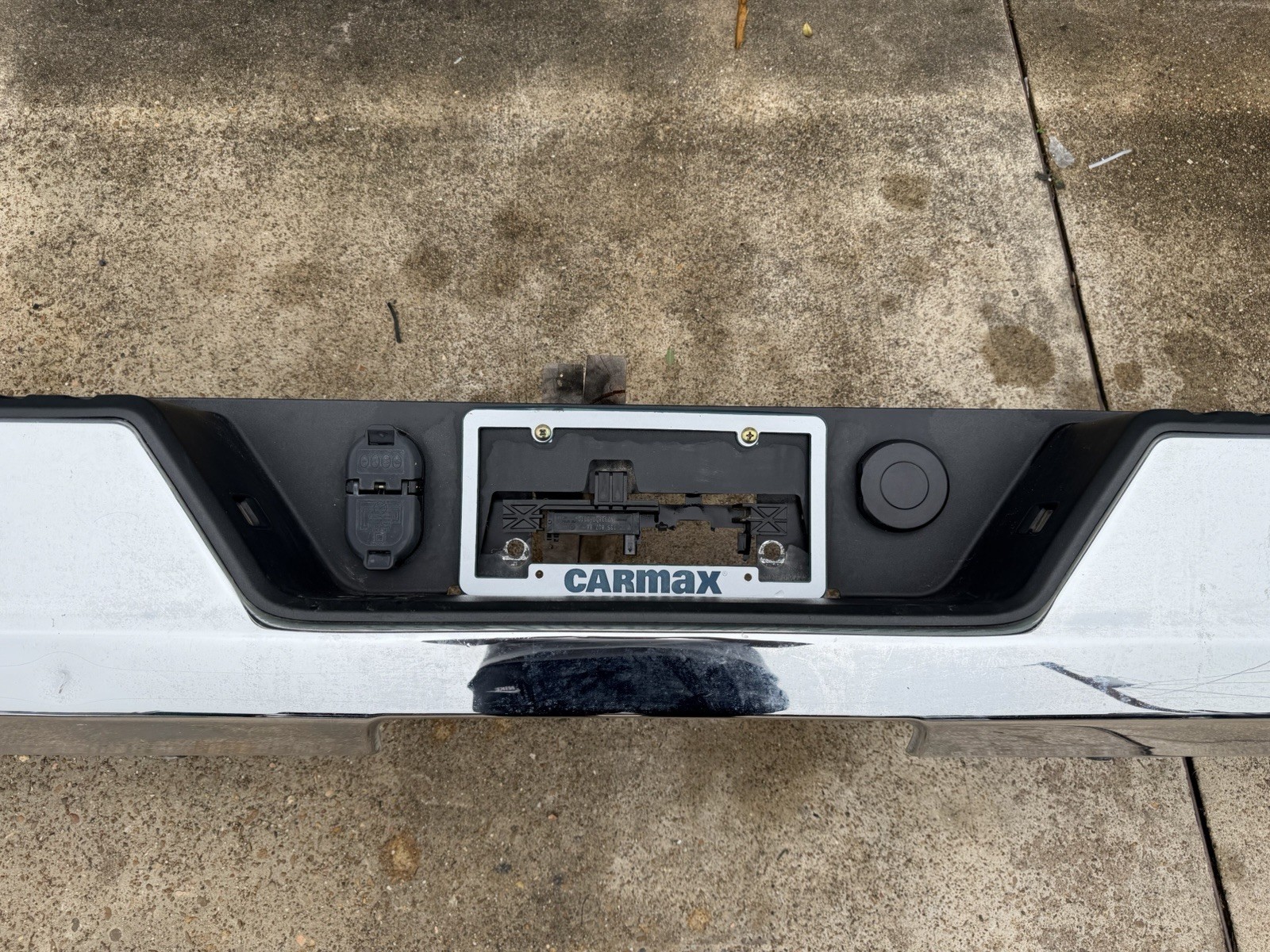 2020-2025 GMC Chevy 2500 3500 Factory Chrome Rear Bumper NO SENSOR - Image 9