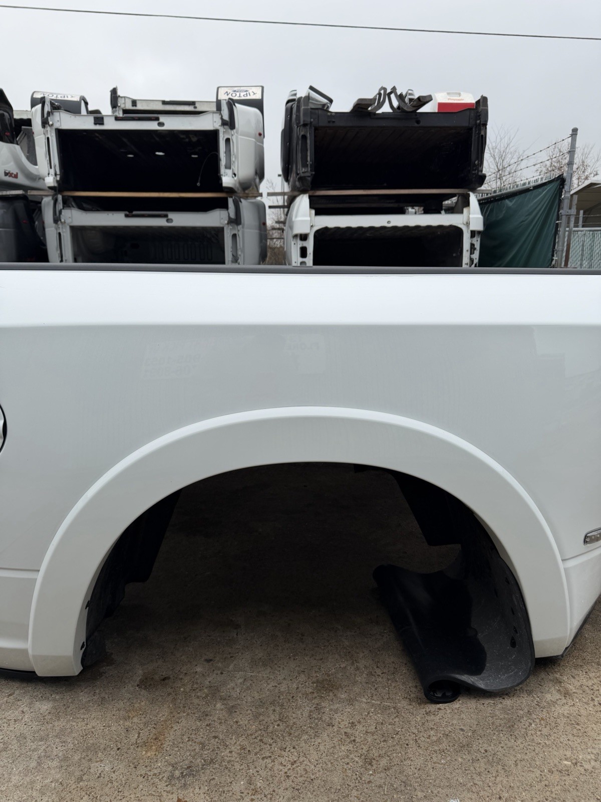 2019-2026 Ram 3500 Dually Bed ONLY 8FT OEM Bright White DRW Take Off - Image 11