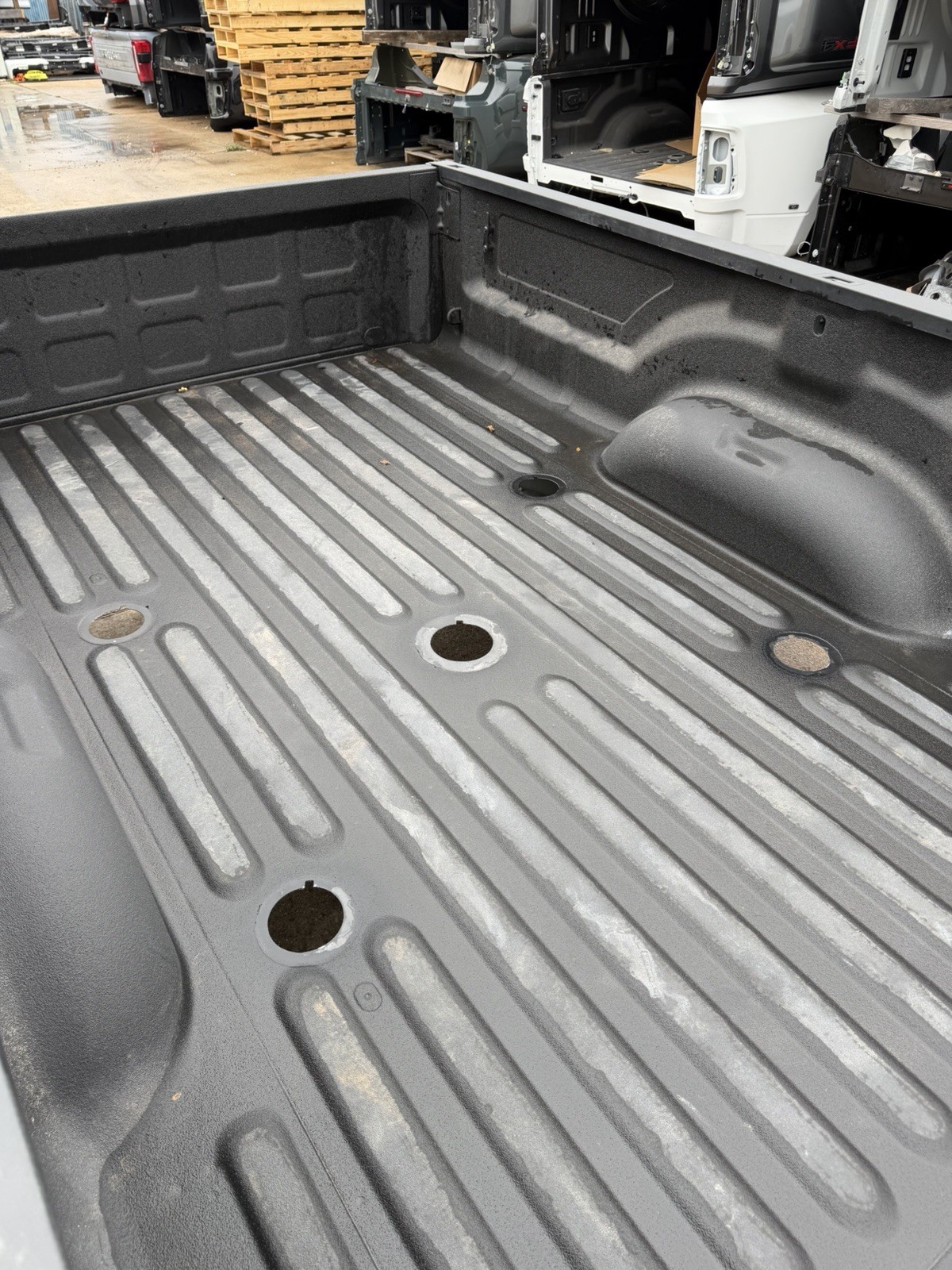 2019-2026 Ram 3500 Dually Bed ONLY 8FT OEM Bright White DRW Take Off - Image 15